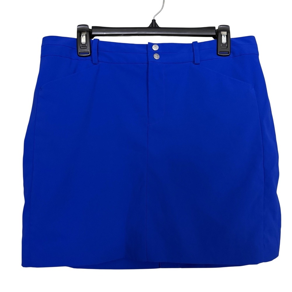 Ralph Lauren Polo Golf Tennis Womens Skort Skirt Sz 10 Blue Athletic Sporty
